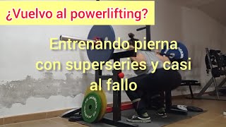 Retomo↩️ los ENTRENOS de FUERZA💪🏻 en el gym II Mi entreno de pierna 🦵🏻 con superseries