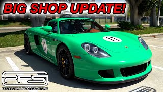 BIG SHOP UPDATE + DAILY DRIVEN EXOTICS PORSCHE CARRERA GT!