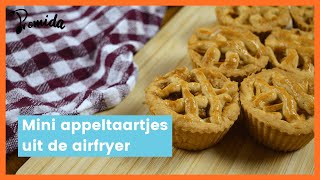 Airfryer recept: Mini appeltaartjes uit de airfryer