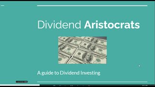 Dividend Aristocrats - A Guide to Dividend Investing