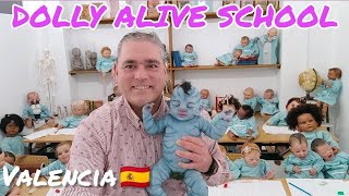 DOLLY ALIVE SCHOOL. Visitamos el primer colegio de muñecos Reborn del mundo en Valencia🇪🇸