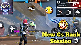 New CS Rank Session 24 Unstoppable Gameplay Garena Free fire - 🔥