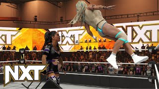 WWE 2K24 NXT SOL RUCA VS JAIDA PARKER EXTREME RULES MATCH WINNER BECOMES NORTH AMERICAN WOMENS CHAMP