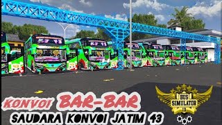 MABAR KONVOI JATIM 43 #bussimulatorindonesia  bussid update obb V3.7.1