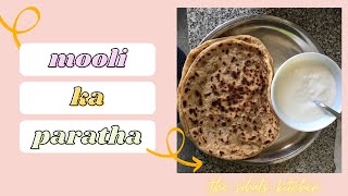 How to make MOOLI KA PARATHA | Radish Healthy  Paratha