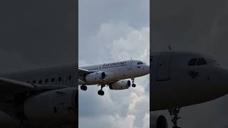 eurowings closeup landing #aviation