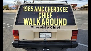 1985 JEEP Cherokee CHIEF Walkaround -RARE BIRD!!