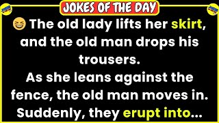 🤣 JOKES OF THE DAY 👉 The cop watches the old couple have amazing sex and is stunned... 😂 Funny Jokes