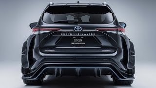 First Look: 2025 Toyota Highlander SUV exterior, interior performance