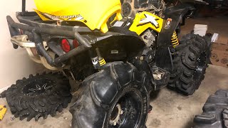 Removing Broken Rear Diff G2 Can-Am Renegade/Outlander