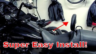 2020 Road Glide Back Rest Install