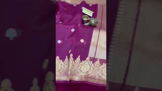 Pure Banarasi Kora Organza saree Handloom Made 7524931212 #bridalsarees #youtubeshorts #trending