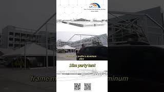 16m A-shape aluminum frame party tent for outdoors for wholesale