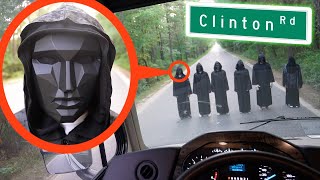 if you see them on Haunted Clinton Road, DO NOT try to pass them! Drive Away FAST!