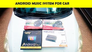 Pioneer Component Speaker system | Best Android Car player | Installation in Suzuki Swift