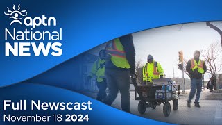 APTN National News November 18, 2024 – Mental health response services, Managed alcohol program