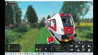 Roblox Train Sim Ľutovské Kamene - Trnovec nad Váhom (RegioPanter ZSSK) + Hlášení