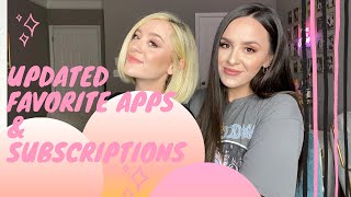 Updated Favorite Apps & Subscriptions!