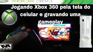 Como fazer gravação com  placa de captura direto pelo celular sem PC com cabo OTG no XBOX 360.