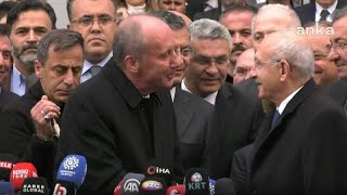 Kemal Kılıçdaroğlu: "Gel bakalım buraya!" | Muharrem İnce: "Hoş geldiniz, güle güle!"