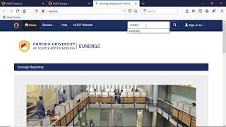 NUST’s Ounongo Repository