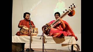 Raga Madhuvanti| Sitar by Sumana Bhattacharjee| Pran Gopal Bandyopadhyay on Tabla