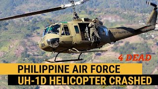 Philippine Air Force UH-1D Helicopter Crashed