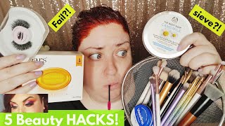 5 Beauty Hacks and 2 Announcements! || ThisIsKylieB || #Patreon #Study #Hacks #Fail #Beauty #sieve