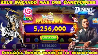 Gana Dinero: Zeus pagando más que #candycrush . descarga Dominó Vamos en la descripción