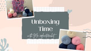 Unboxing Squishy parcel, what did I order? & to make what? | V-170 #crochet #howto