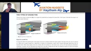 Don't wait to apply the engine fire procedures PART 2 , #Aviation_nuggets by @Haytham_Aly