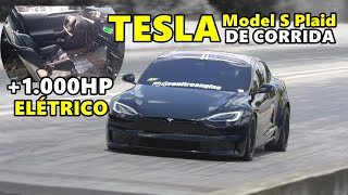 TESLA MODEL S PLAID DE ARRANCADA, TODO ALIVIADO 😱