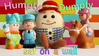 Humpty Dumpty Song | Singalong Nursery Rhyme with Real Toys