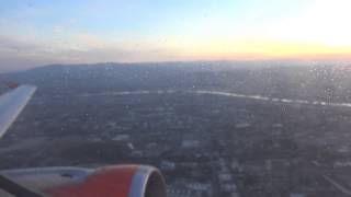 EasyJet Flug EZY4632 von Basel nach Berlin Airbus A319 Push Back Start Landing 07.03.15