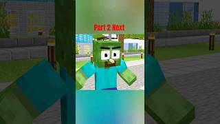 Monster School:- Greedy Zombie Father And Good Zombie Son Minecraft Animation #minecraft #animation