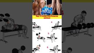 triceps and forearm workout🏋🚴💪#shorts #trending #viral #gym