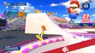 Princess Daisy Skating at the Park (Tokyo 2020)