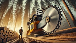 High-Powered Chainsaw Machines:The Fastest and Most Dangerous Tree-Cutting Technology in Agriculture