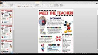 Edit Meet the Teacher Newsletters