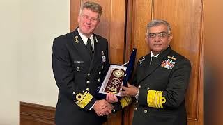 CHIEF OF THE NAVAL STAFF VISITS NETHERLANDS AND MEETS TOP MILITARY LEADERSHIP