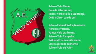 Hino do Velo Clube ( SP ) [ Regravação de 2010 ]