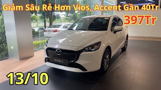 ✅Giá Khuyến Mại Mazda 2 Sedan Giữa Tháng 10 | Giảm Sâu Tiền Mặt Rẻ Hơn Vios Accent 40Tr |Xegiatot24h