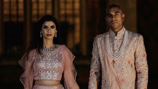 B & N | The Fitzrovia Chapel & North Mymms Park, Indian Wedding, Gujarati Bride