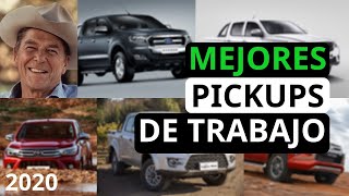 Las 7 MEJORES PICKUPS MEDIANAS de TRABAJO