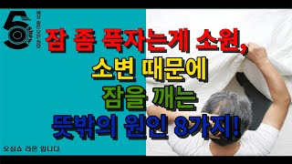 잠 좀 푹자보는게 소원 소변 때문에 잠을 깨는 뜻밖의 원인 8가지