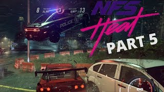 NEED FOR SPEED HEAT Gameplay Part 5 - The OP Cops Are Back!!