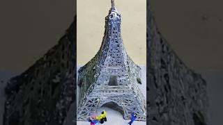 #shorts #education #viral #eiffeltower #handmade #trending #schoolproject #eiffeltower