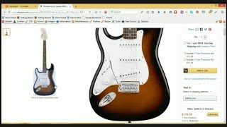 Squier Affinity Stratocaster Rosewood Left Handed, Brown Sunburst Review