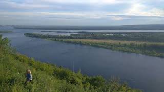 Вид с "вертолетки" в Самаре (01.07.2022)