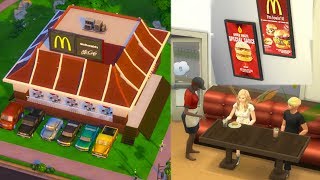 McDonalds Date !  Fairy Family SIMS 4 Game Let's Play  Video Part 47